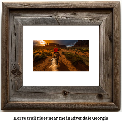 horse trail rides near me in Riverdale, Georgia